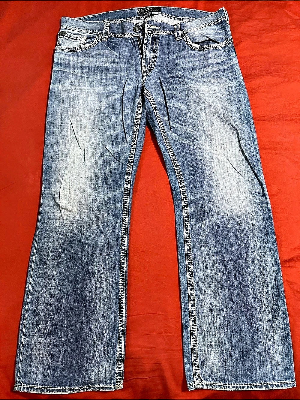 Silver Jeans Co. Nash Men’s Jeans 38x32 Medium Wash